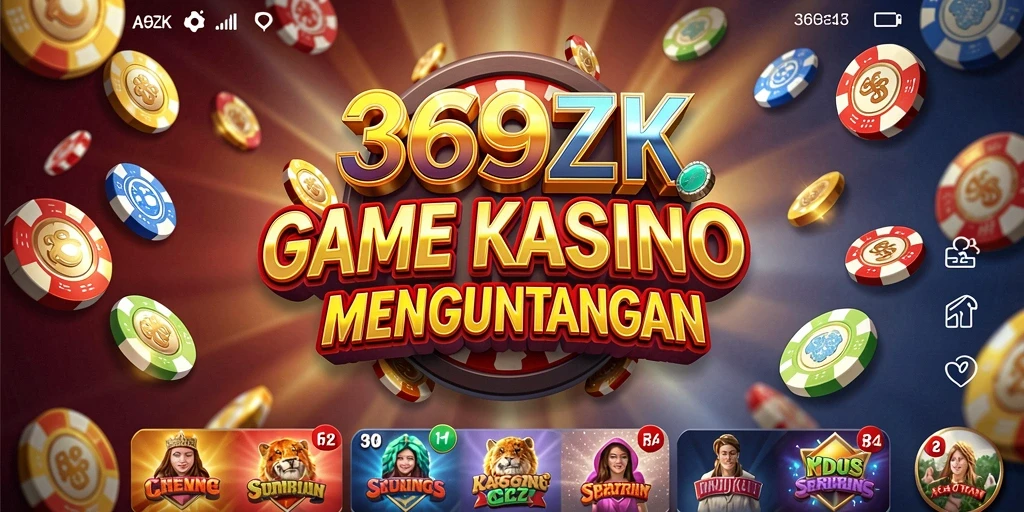 Tampilan gameplay menarik dari 369ZK dengan berbagai permainan Kasino.