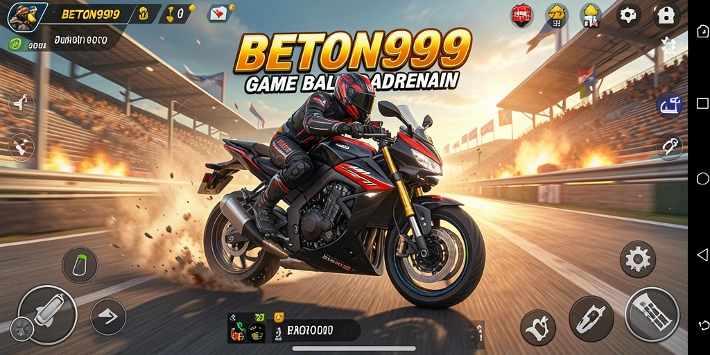 Tangkap momen seru balapan motor di BETON999.