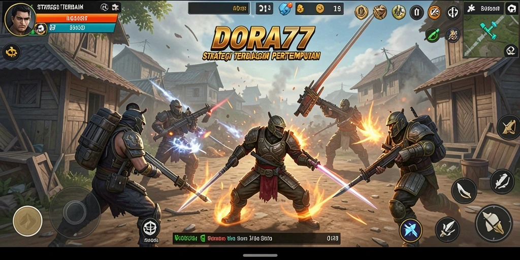 Screenshot DORA77 menampilkan aksi mendebarkan dalam gameplay strategi.