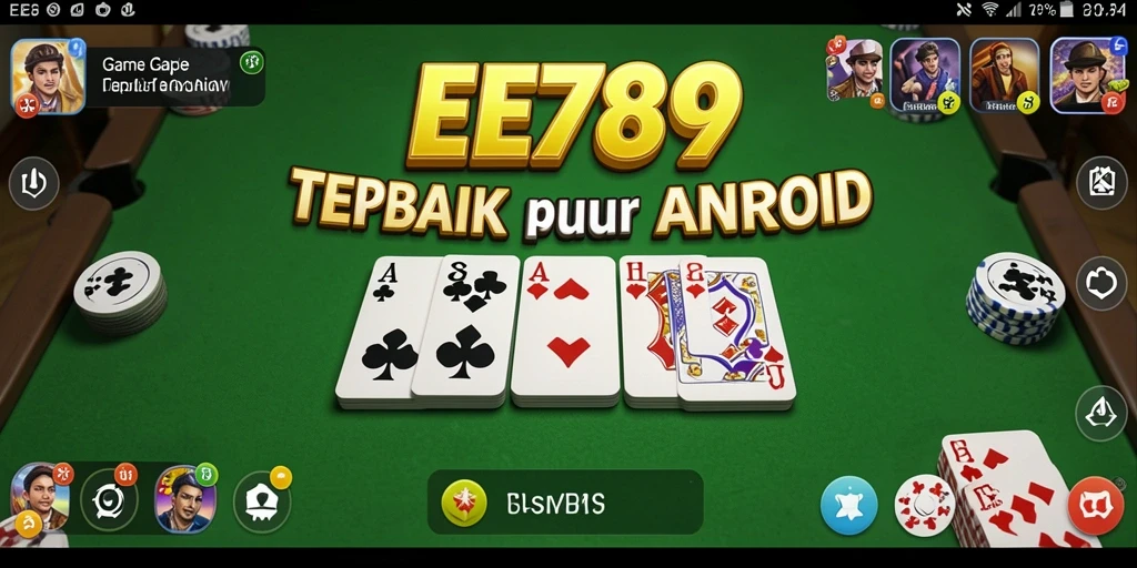 Tampilan gameplay seru dalam permainan Gaple EE789.