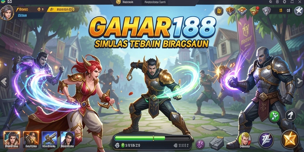 Screenshot gameplay GAHAR188 menampilkan pengalaman simulasi yang mendalam.