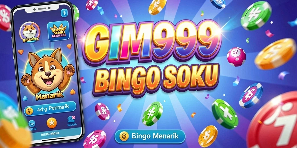 Tampilan screenshot GIM999 menunjukkan gameplay Bingo yang seru dan interaktif.