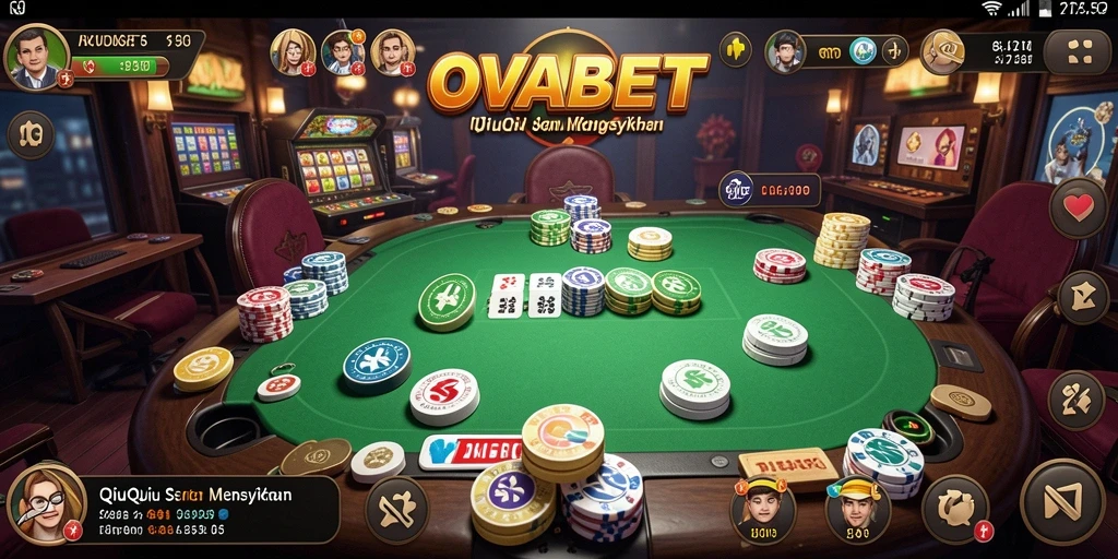Gambar gameplay QiuQiu yang seru di OVABET.