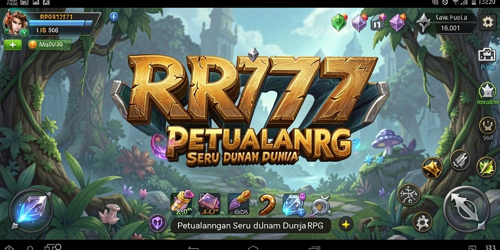 Tampilan utama gameplay RR777 yang mengesankan dan menantang.